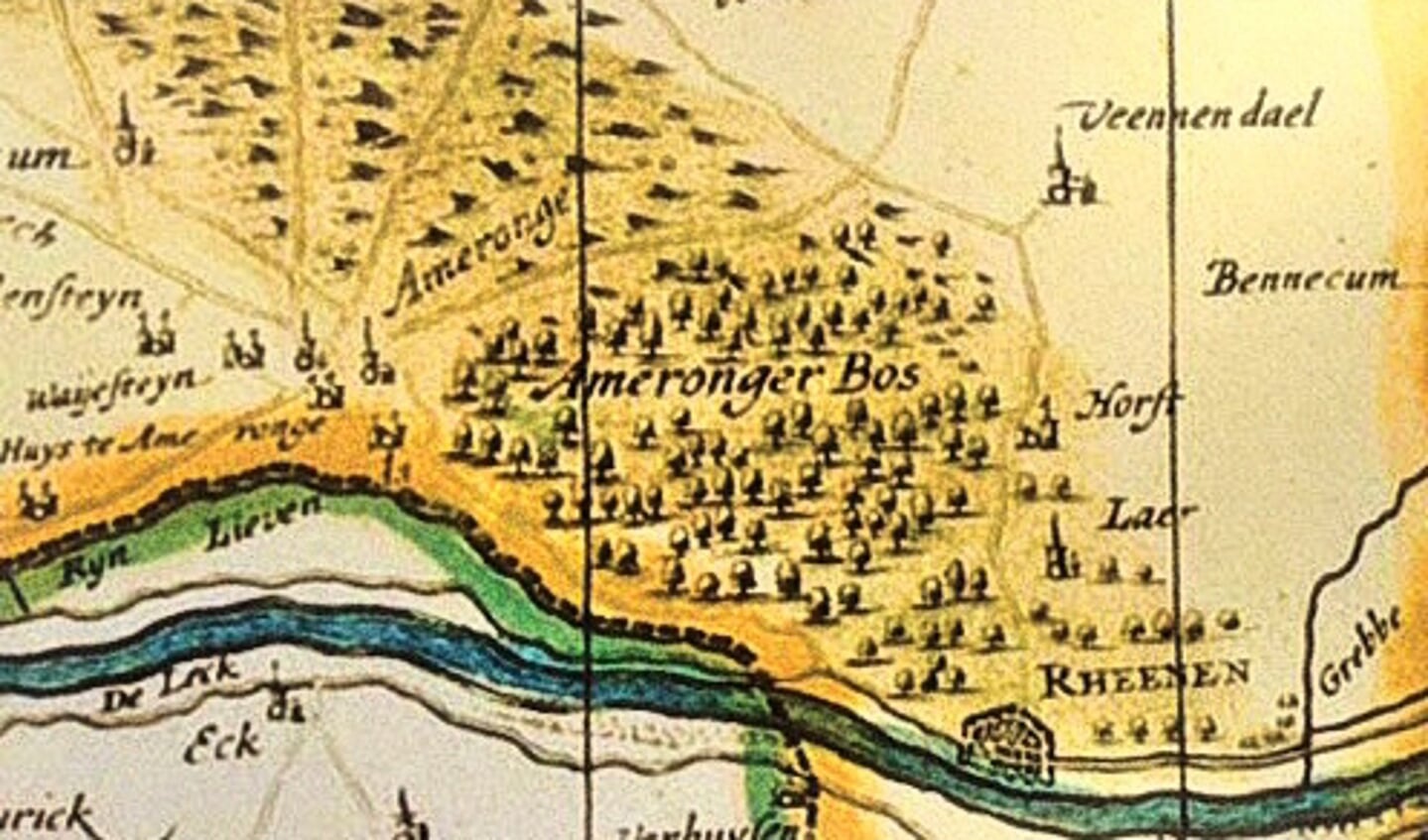 Archeologische kaart Amerongen