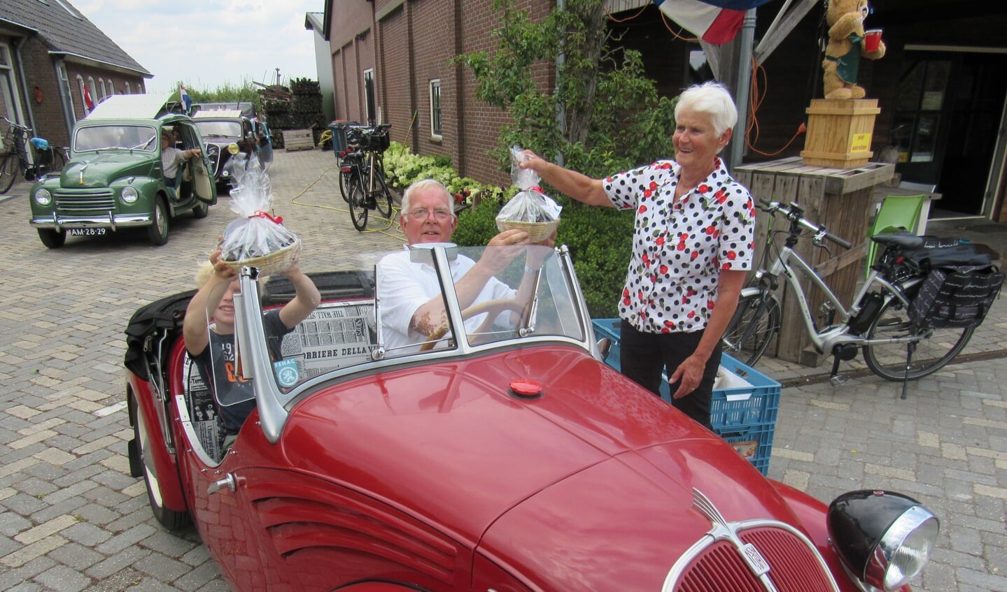 Zomertour van de Fiat 500 Topolino Club Nederland