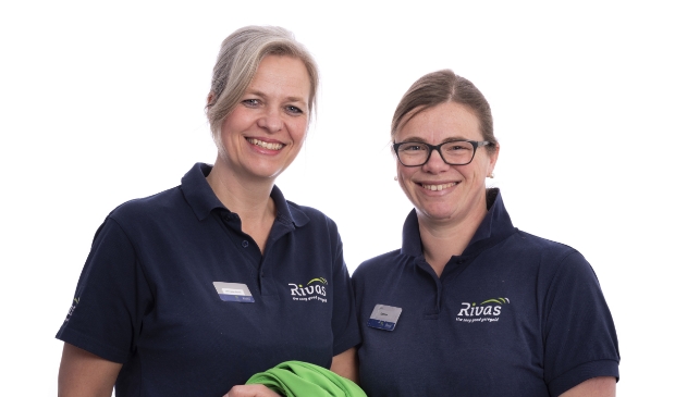 ambulant verpleegkundigen Jannie Westerlaken en Janneke Barth-Baan