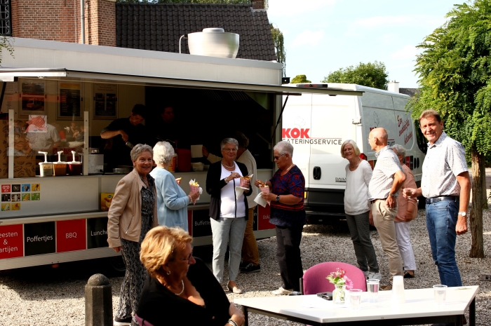 Een leuke ontmoeting met elkaar.