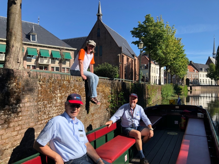Amersfoortse Gidsen en Waterlijn organiseren samen een culinaire vaartocht