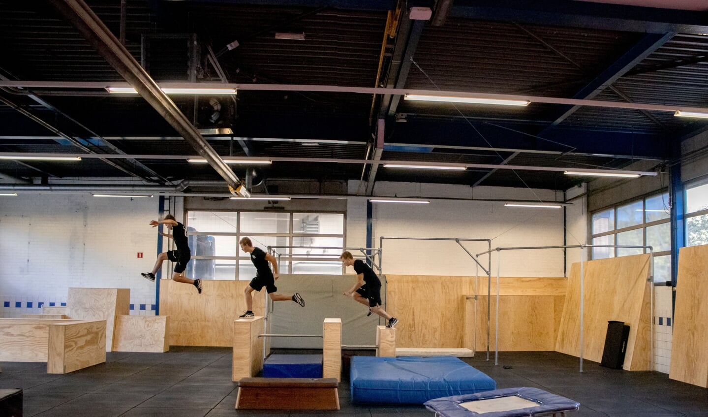 parkour hal sport fysiek