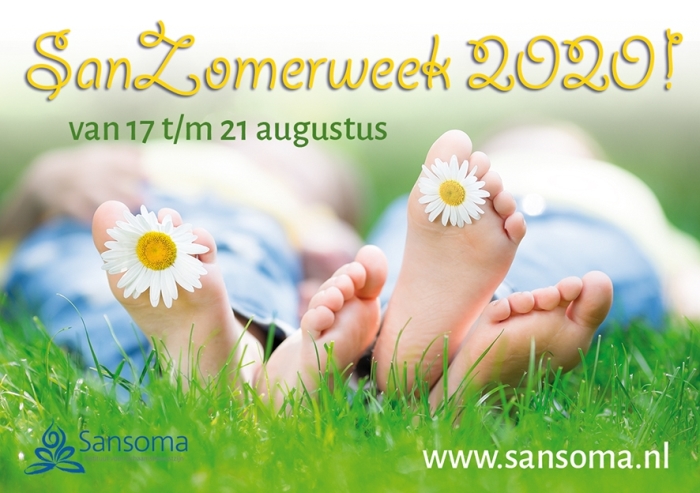 aankondiging Sanzomerweek