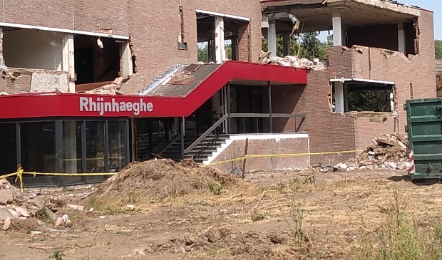 Rhijnhaeghe ligt er spookachtig bij