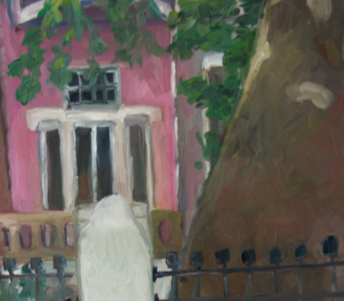 Schilderij huis