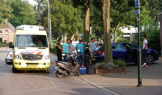 Scooterongeval, Lunteren, Politie, Ambulance