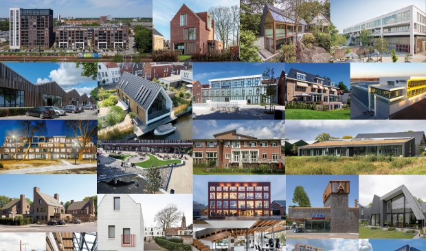 <p>De 25 projecten waarop deze maand kan worden gestemd voor de Stadsbouwprijs.</p>