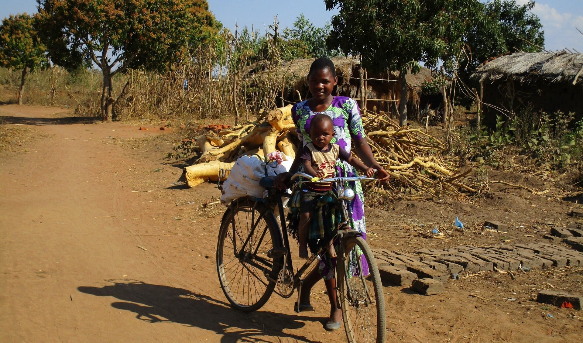Fietsen in Malawi