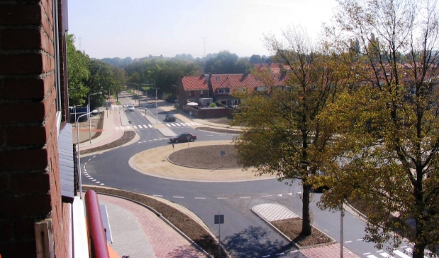 <p>Rotonde Stationsweg.</p>