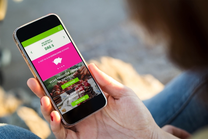 Veggie Challenge app vernieuwd