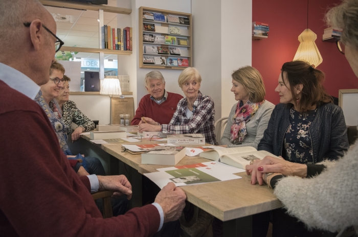 Deelnemers aan leesclub