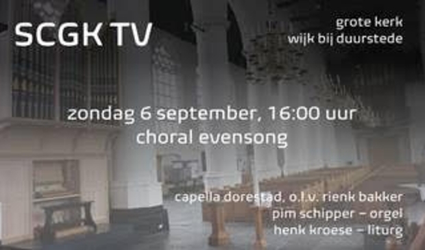 Choral evensong in de Grote Kerk