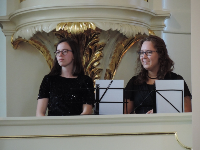 Rianne en Johanna in actie