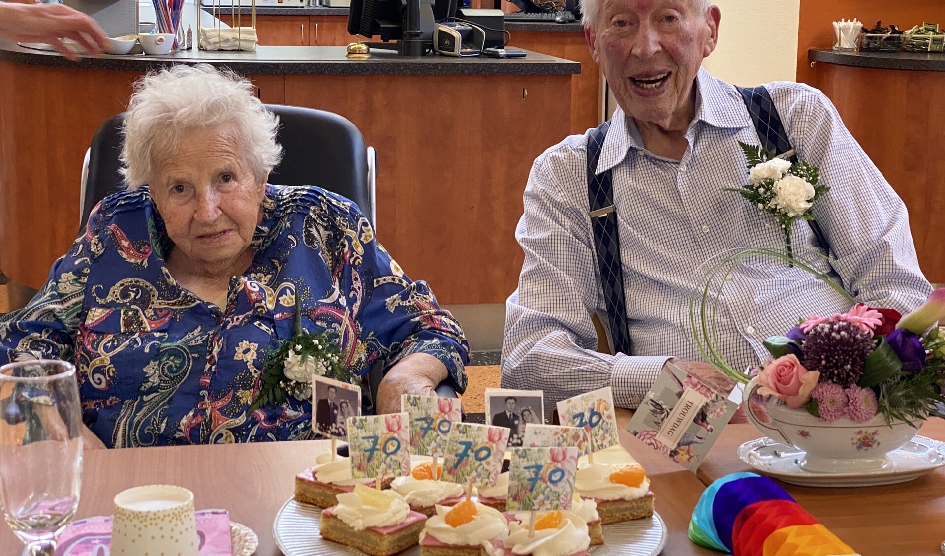 Echtpaar 70 jaar getrouwd