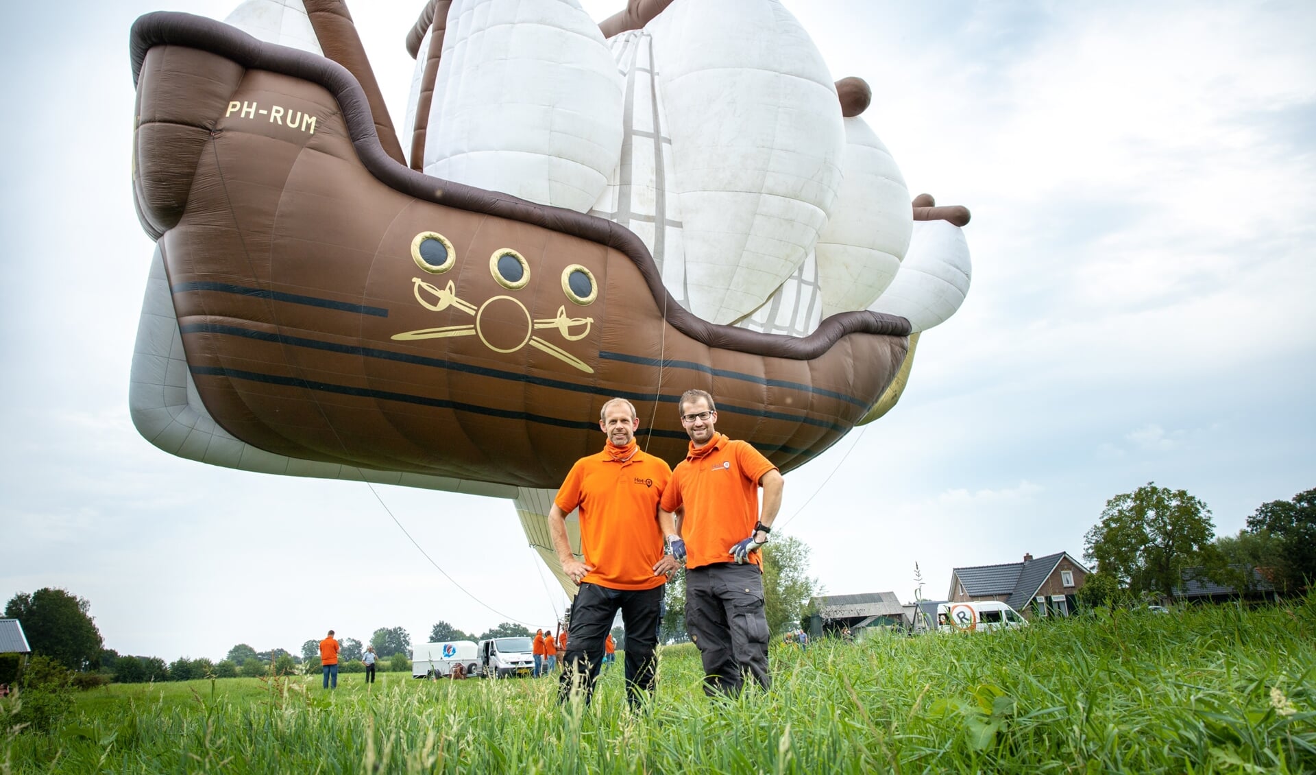 De twee eigenaren van The Flying Dutchman: Edcar Vermeulen (rechts) en Erik van Huigenbos.