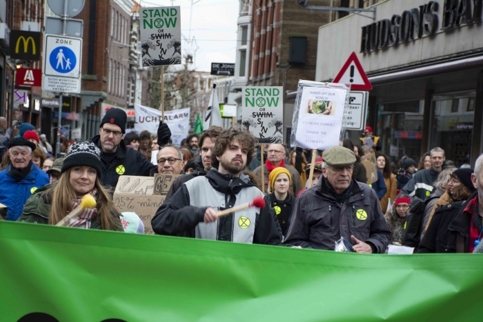 Klimaatmars in Haarlem