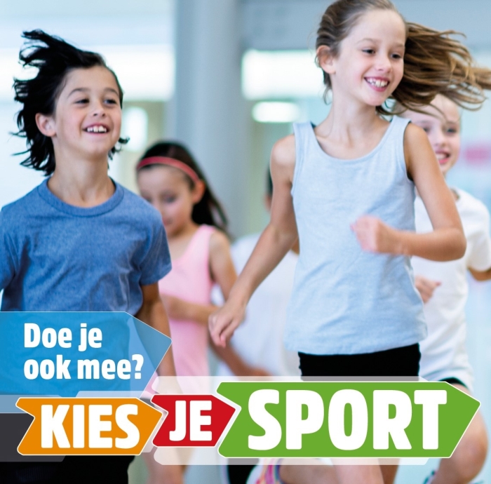 aankondiging Kies je sport