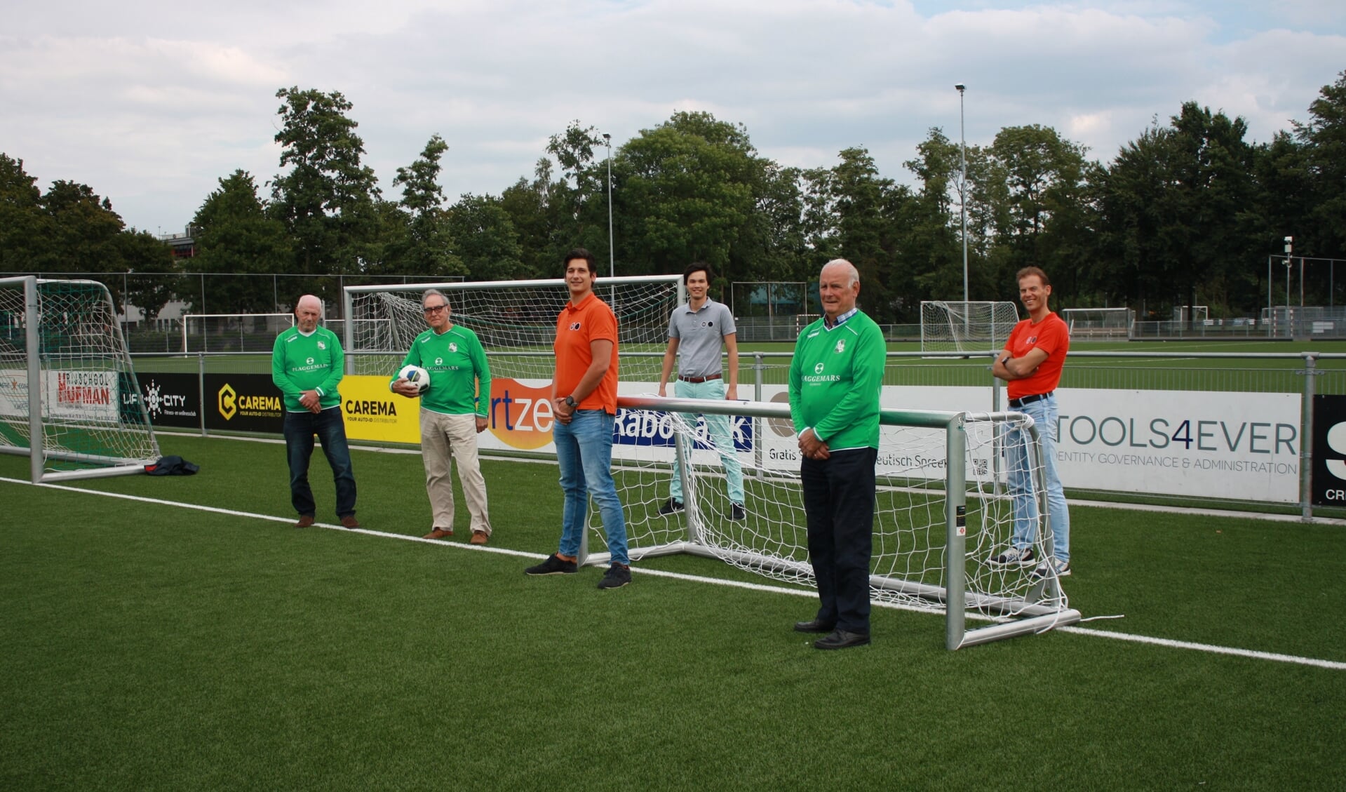 Initiatiefnemers van Walking Football in Baarn