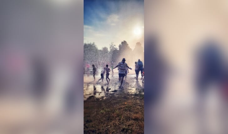 'Brandweer stadspoort waterfeest' in de Maandereng op zaterdag 8 augustus 2020. Een feest voor jong en oud!