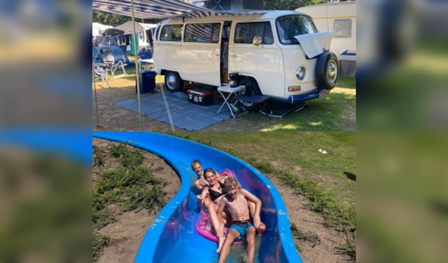 Het was genieten tijdens de vakantie op camping Witte berg in Ootmarsum! Was genieten