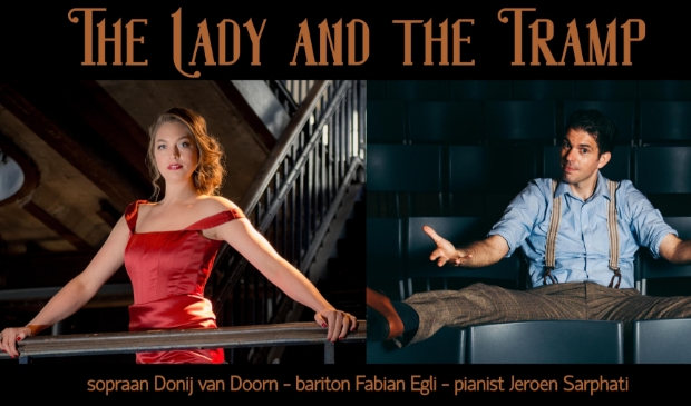 Donij van Doorn en Fabian Egli treden op in het Nieuwe Normaal Theater op landgoed Leusderend.