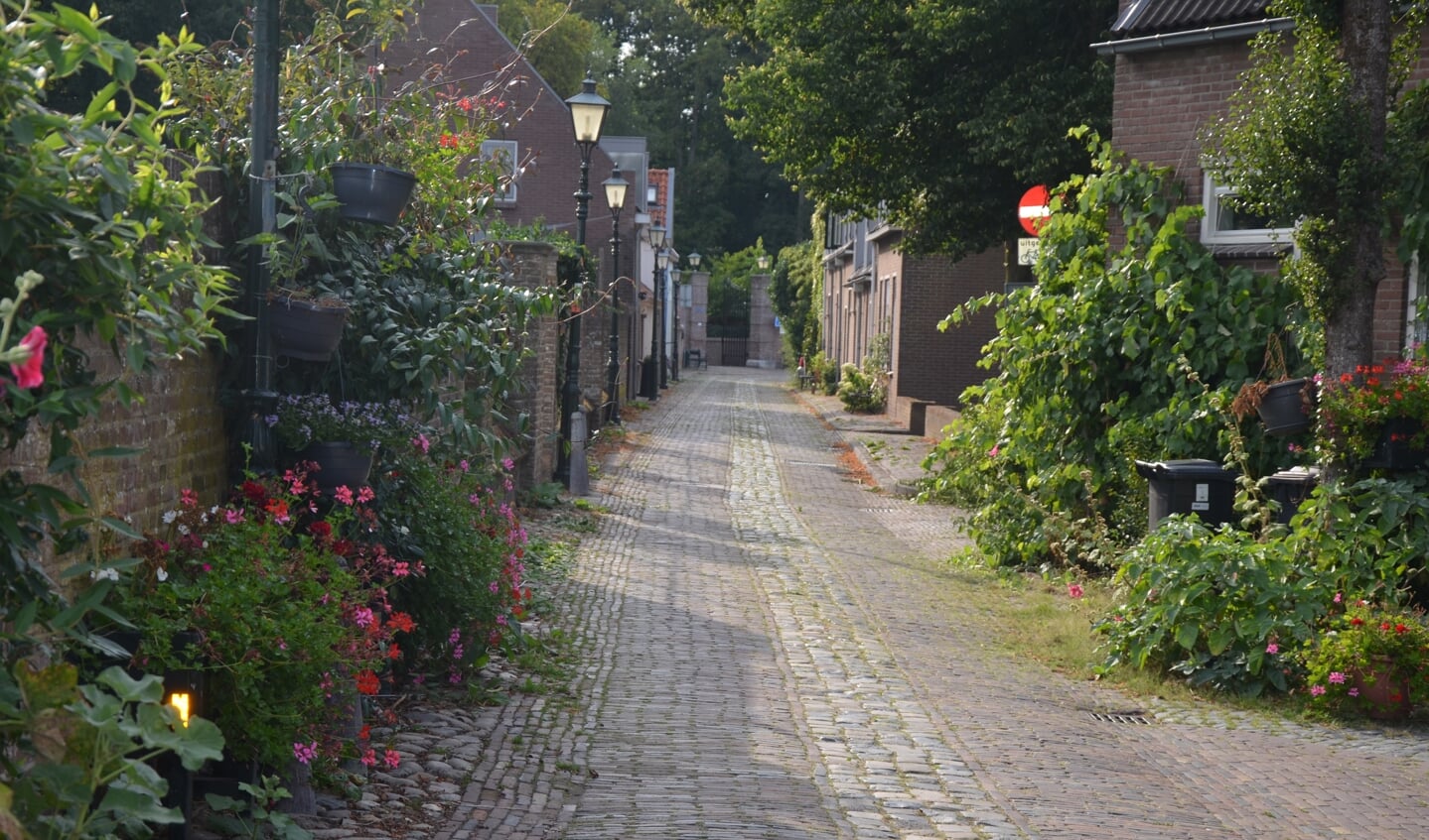 Een van de prachtige straatjes in Wijk