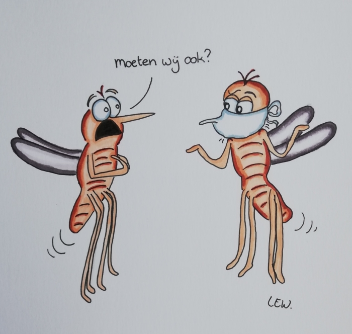 Illustratie over de huidige zomer in Ede, Bennekom.
