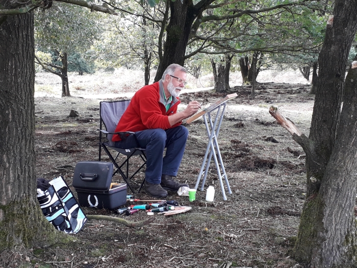 Zoek op zondag 30 augustus een plekje op de heide en maak uw eigen kunstwerk
