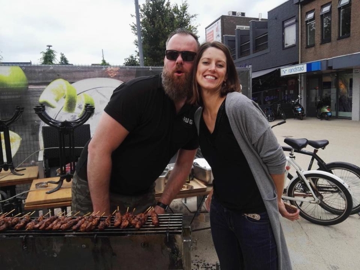 Eigenaren Luuk en Marlies