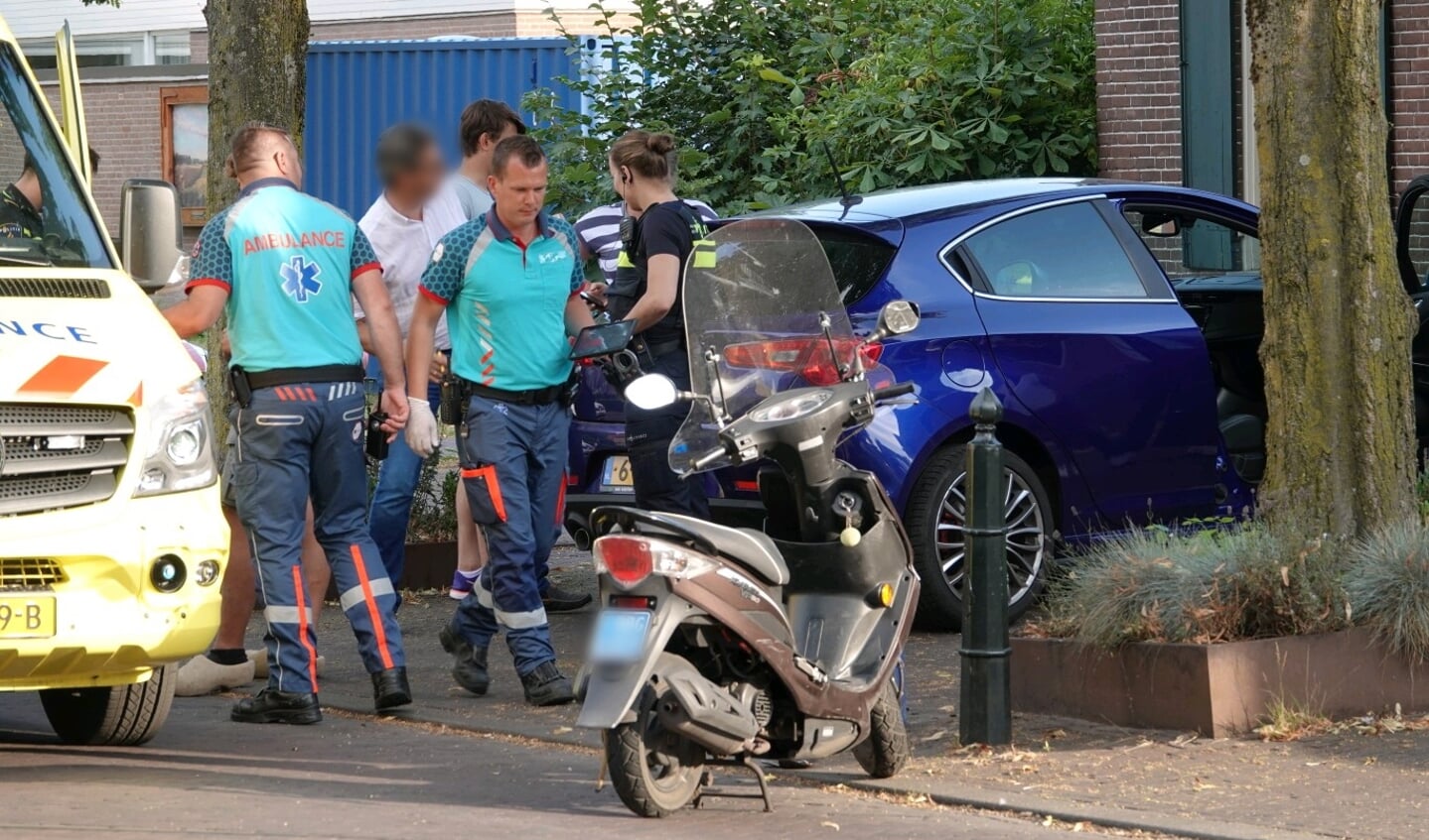 Scooterongeval, Lunteren, Politie, Ambulance