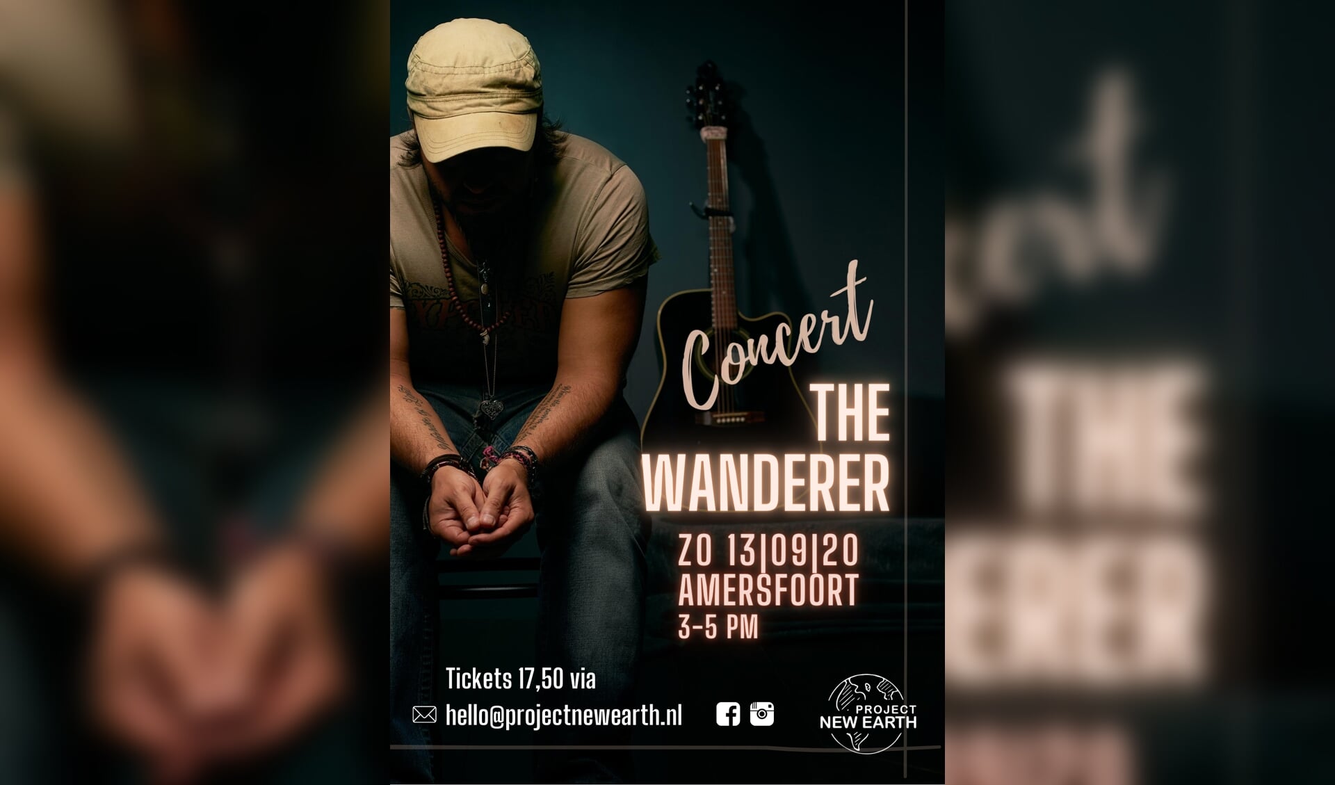Flyer Concert The Wanderer