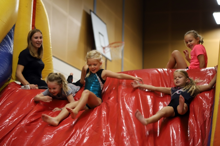 Gyminstuif bij DOK een groot succes