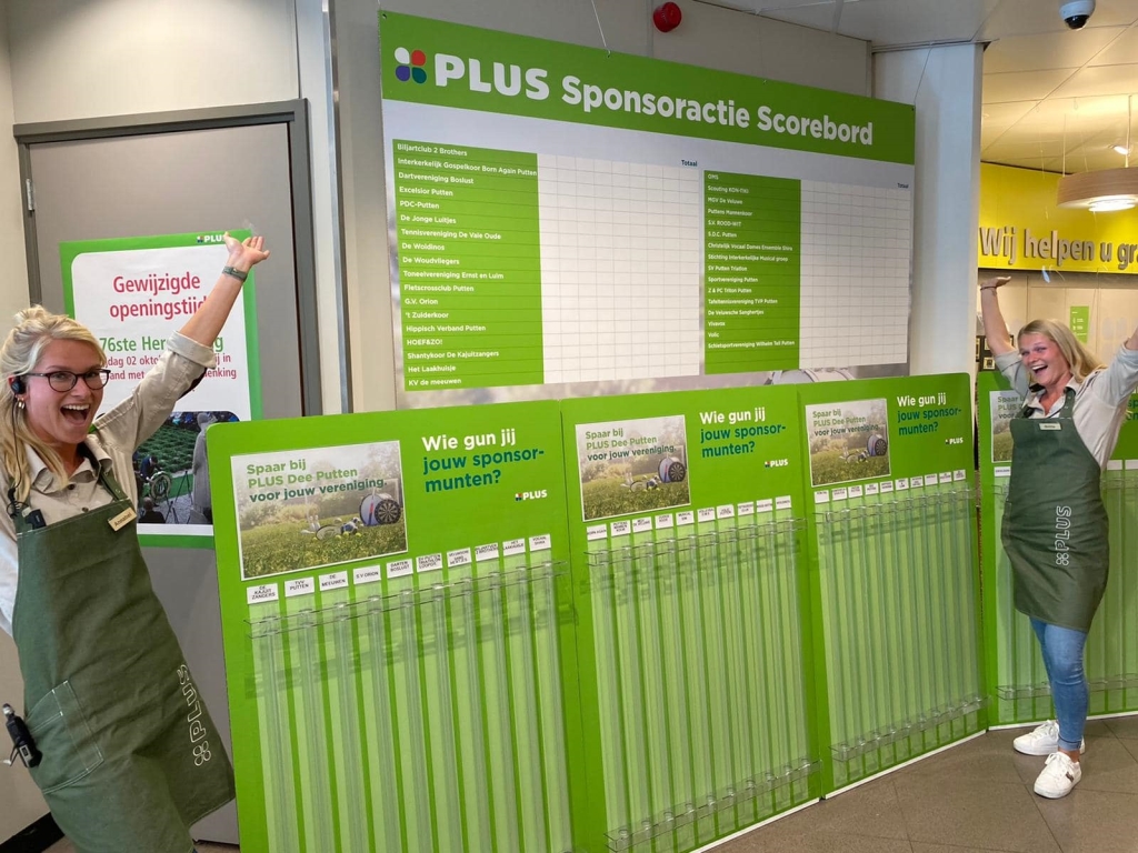 steun-sponsoractie voor de verenigingen in Putten