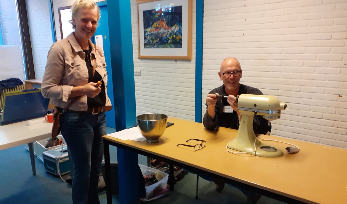 Het eerste repaircafé was een succes