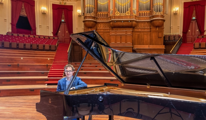 Pianist Wouter Harbers