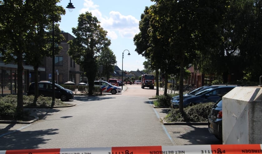 Gaslek Vijverlaan bij het Huis in de Wei.