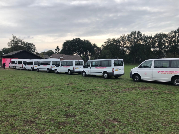 Bussen voor geluksmomentjes voor iedereen