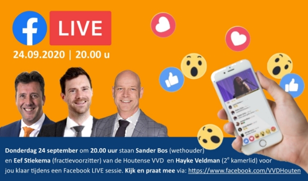 <p>VVD gaat live</p>