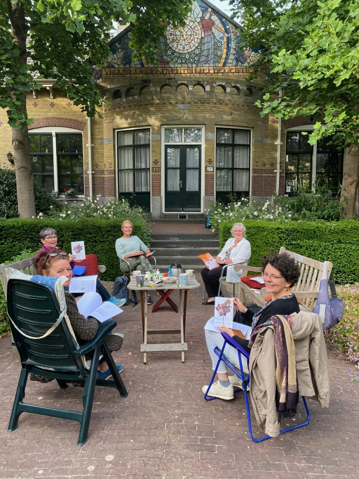 Deelnemers aan leesclub