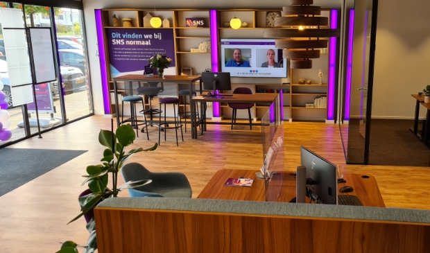 SNS biedt meer mogelijkheden na de verbouwing.