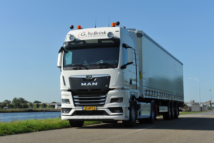 De nieuwe MAN truck