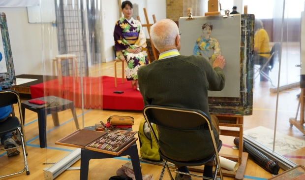 Kimono tekenen