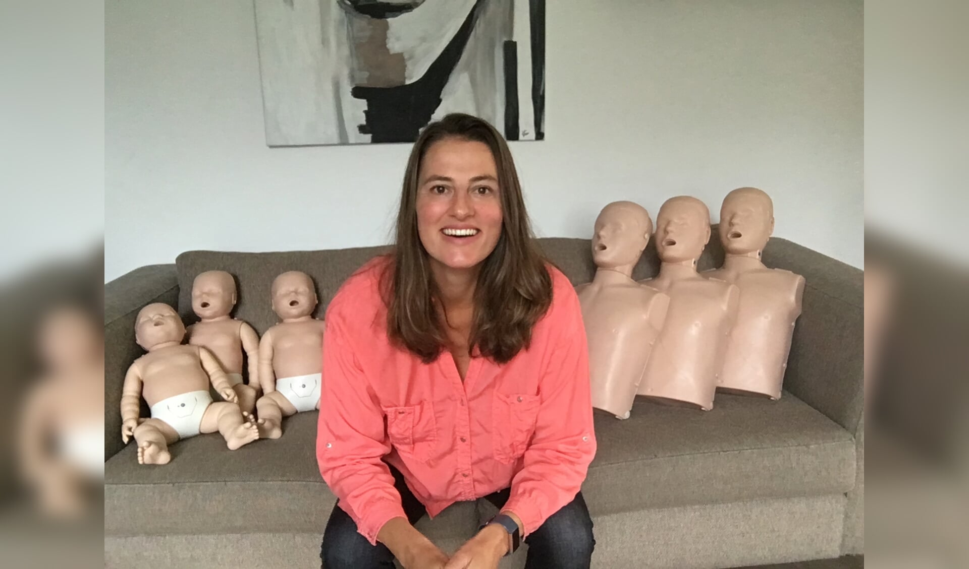 Paula Terpstra: 'Voor iedere cursist is er een eigen baby- en kindreanimatiepop'