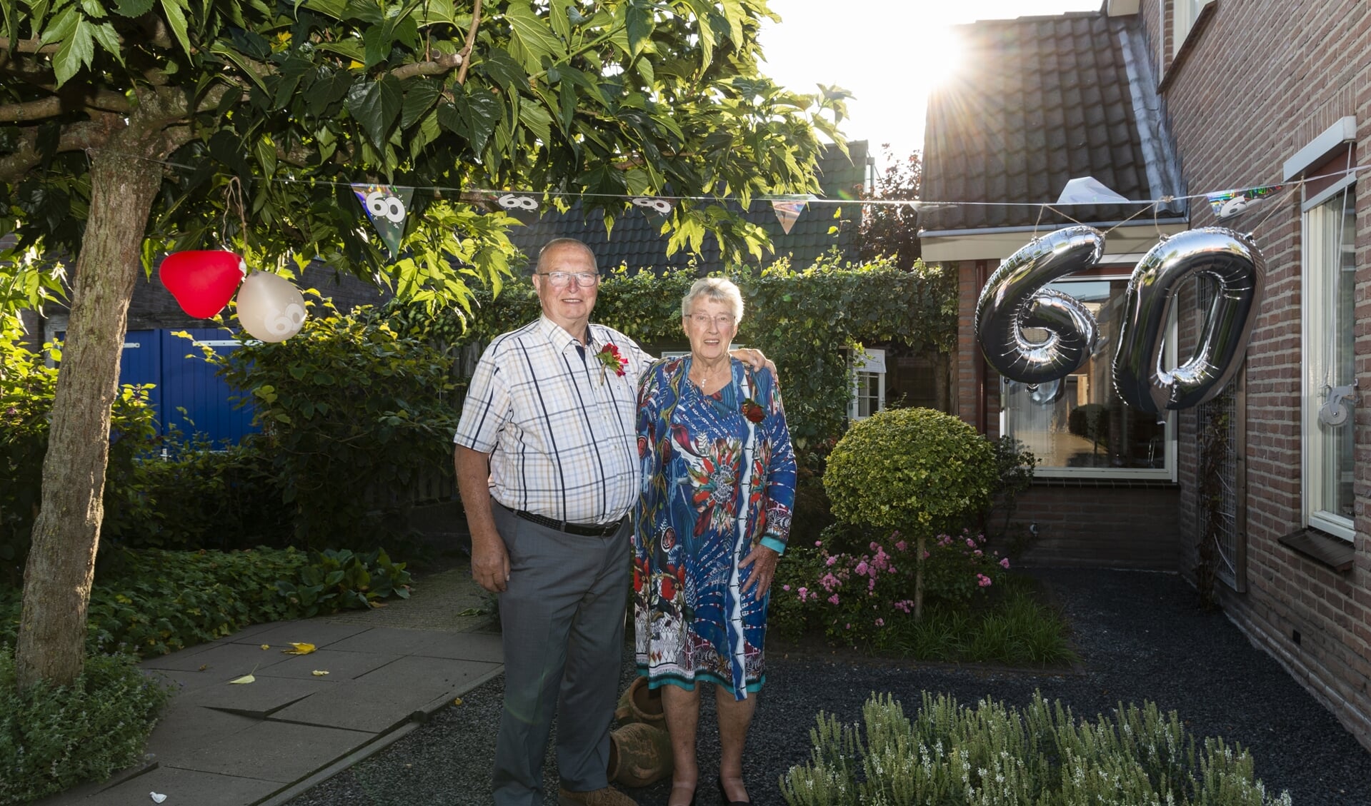 Ruth en Stien van Dasselaar vieren deze week hun 60-jarig huwelijksjubileum.