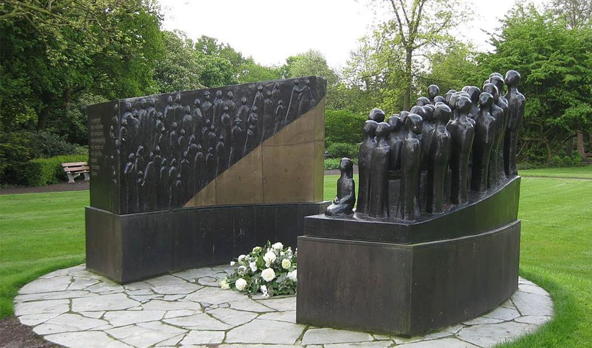 Het Indië-monument in het Broersepark