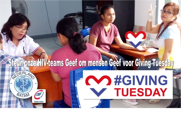 Stichting Nederland-Batam lanceert haar Giving Tuesday campagne en vraagt aandacht voor haar HIV-teams in Indonesië.