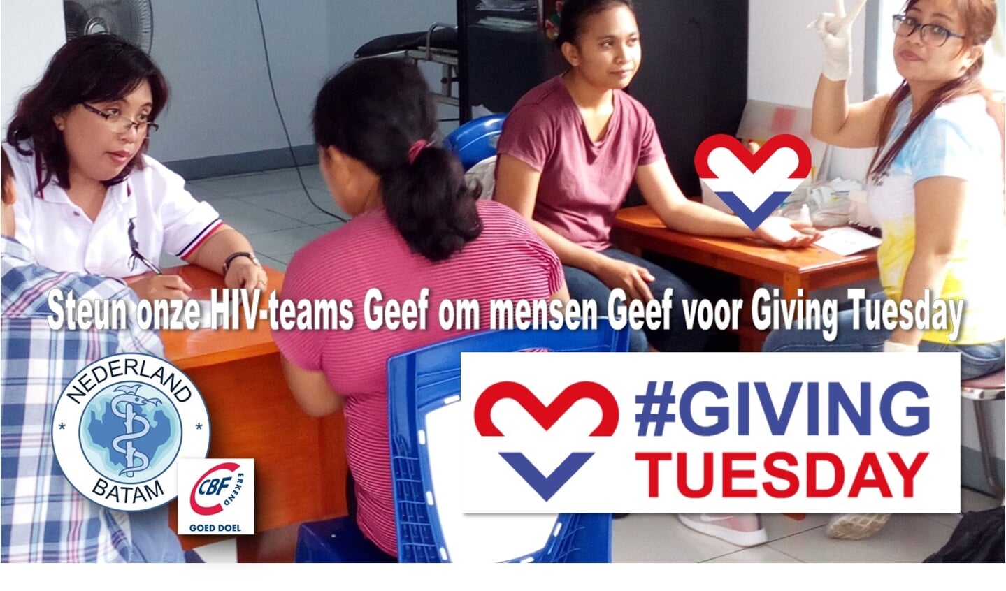 Stichting Nederland-Batam lanceert haar Giving Tuesday campagne en vraagt aandacht voor haar HIV-teams in Indonesië.
