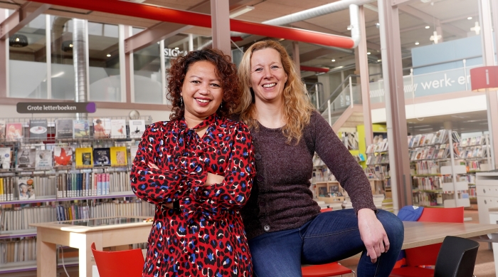 Jessica de Koning en Angélique Haverkamp organiseren Open Coffee Nijkerk