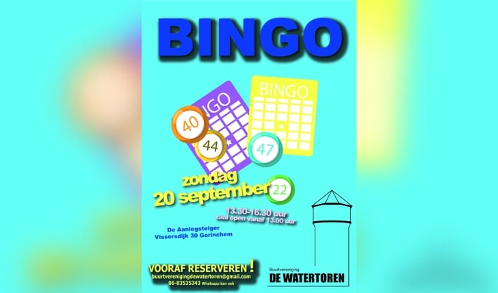Bingo 20 september