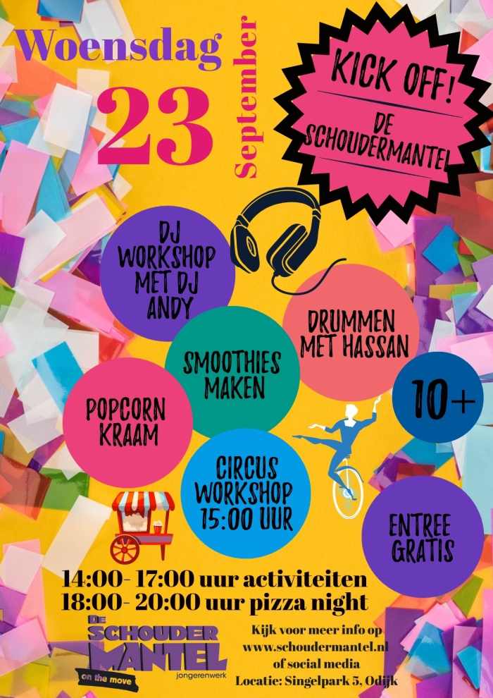 Feestelijke opening De Schoudermantel op 23 september